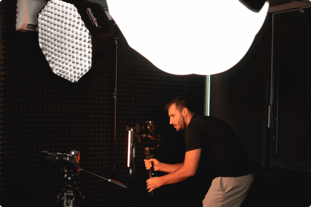 Podcast Studio in Warsaw - Video & Audio Recording | OMG Prime Studio - OMG Prime Studio