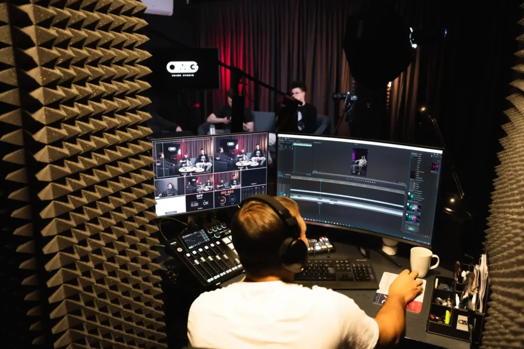 Podcast Studio in Warsaw - Video & Audio Recording | OMG Prime Studio - OMG Prime Studio